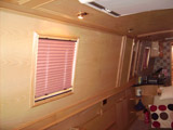 Narrow boat pleated blinds Narrow boat pleated blinds